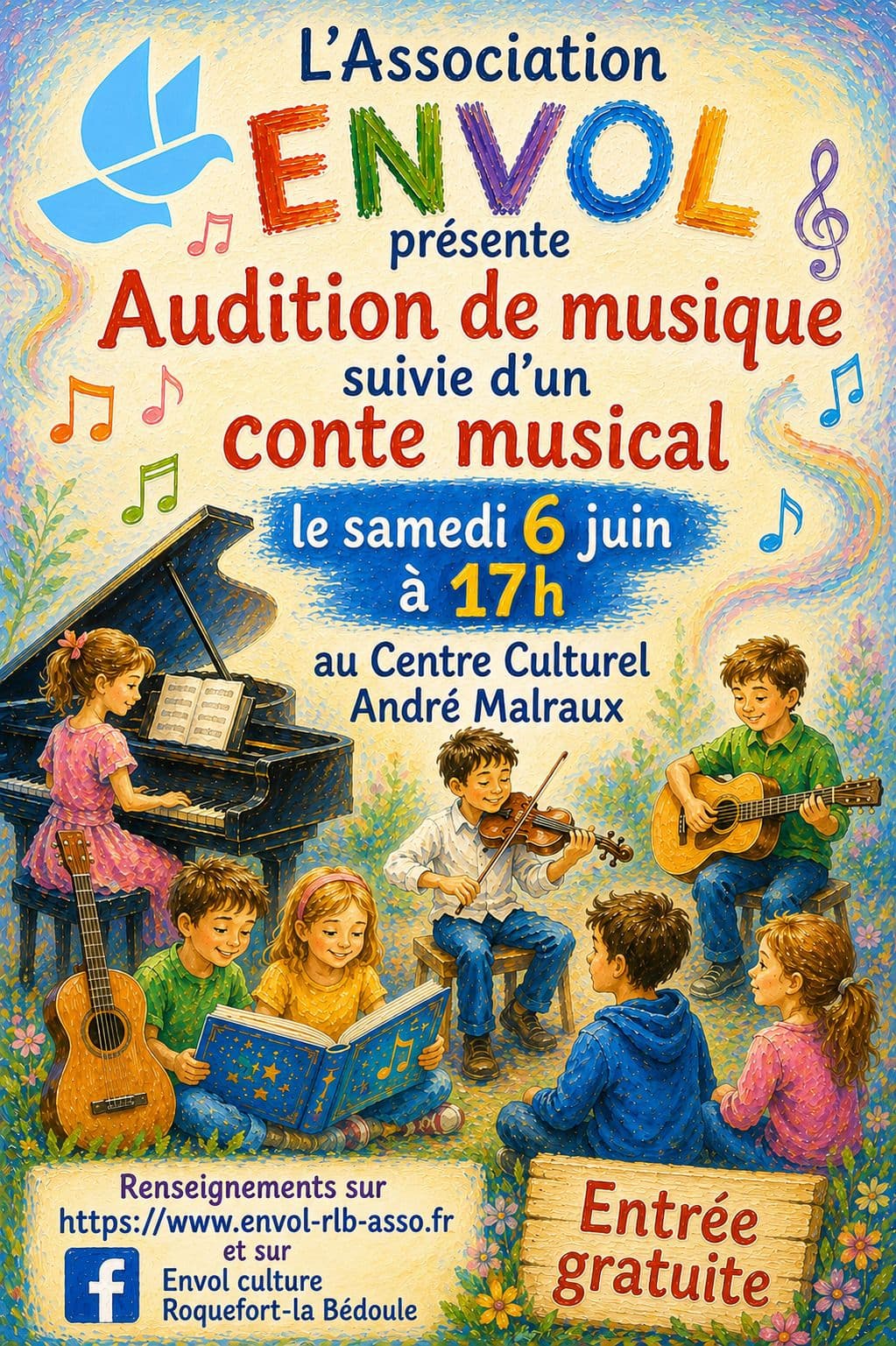 Audition de musique 2026